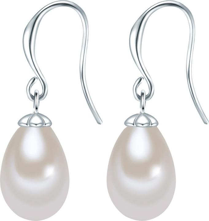 Produktbild Lulu & Jane Damen Metall-Legierung Muschelkernperle silber - 29449 (Metall-Legierung)