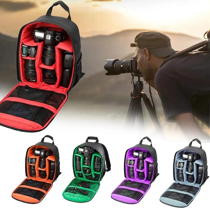 Actual product image Only-Bags.Store Multifunctional outdoor camera backpack Video digital shoulder camera bag Waterproof (Photo backpack)
