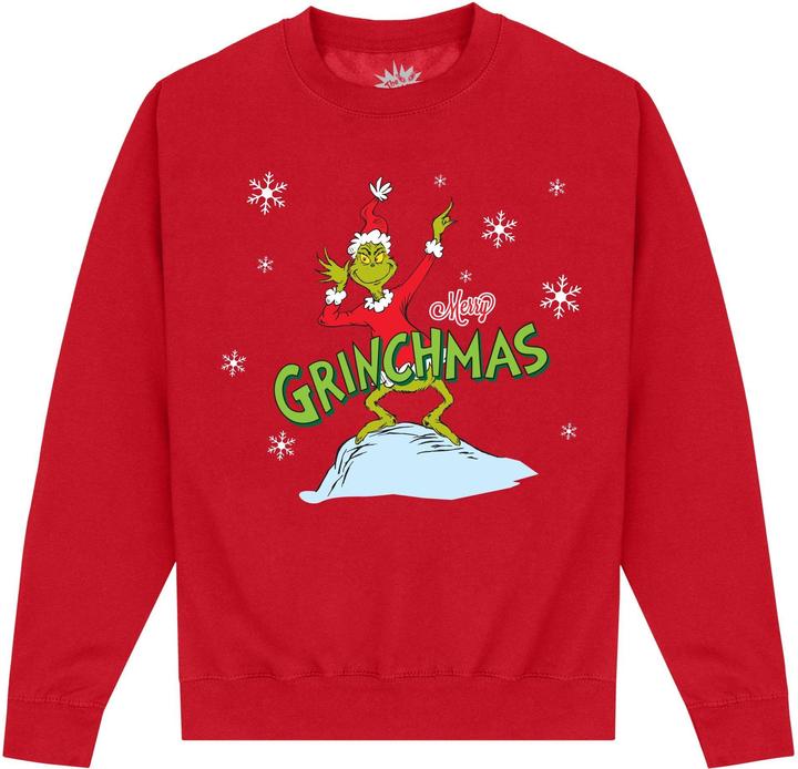 Immagine prodotto Universal Textiles Merry Grinchmas Felpa Adulto Unisex (M)