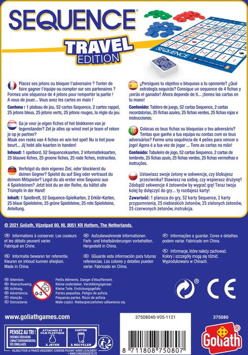 Produktbild Goliath Toys Sequenzreise (Englisch)