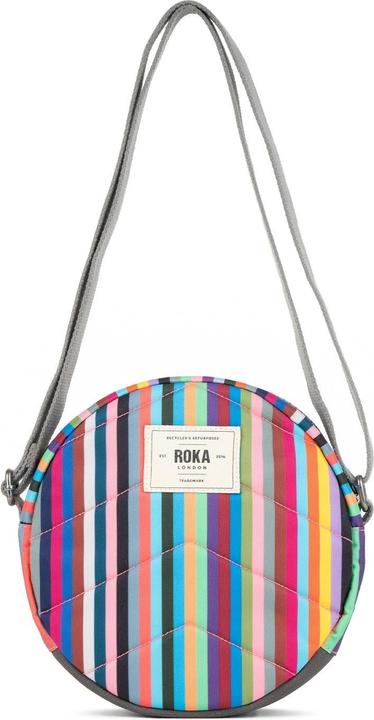 Actual product image Roka London Paddington B Multi Stripe Recycled Canvas