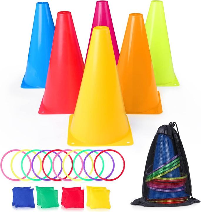 Image du produit Fun Outside Wurfspiel-Set 20-teilig, Spassiges Interaktives Outdoor-Spiel