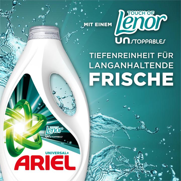 Produktbild Ariel Touch Of Lenor Unstoppables (20 Waschgänge, Flüssig)