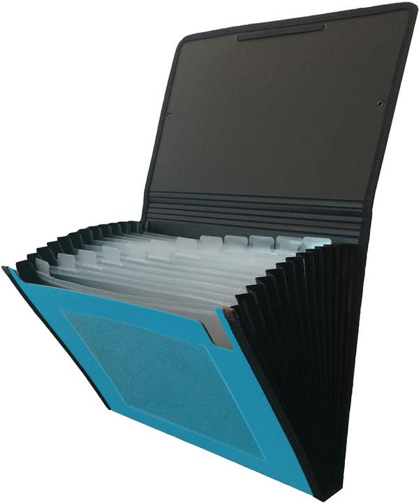 Image du produit Kolma Fardes à compartiments A4 superstrong 12 onglets bleu (A4, 1 x)