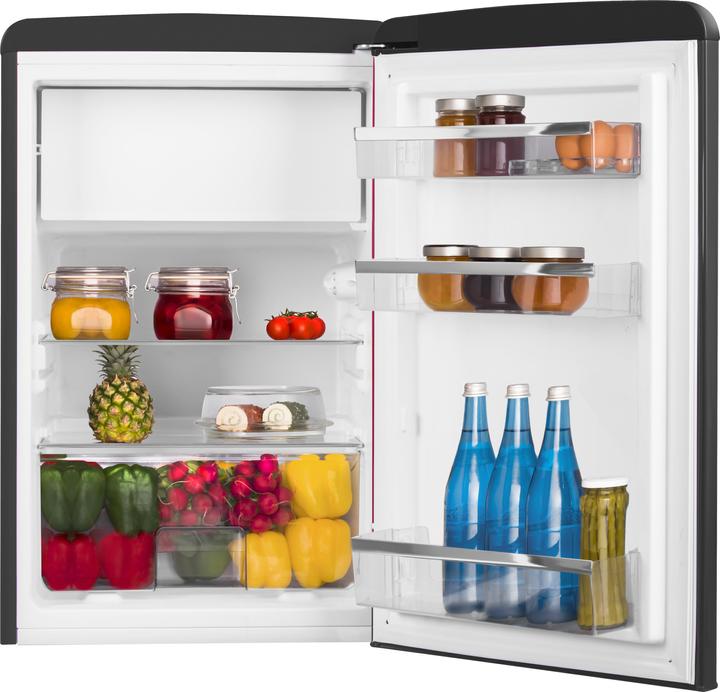 Produktbild Amica Kühlschrank mit Gefrierfach KS 15167 MS BxHxT 55 x 87.5 x 61.5 cm Kühlteil 95 l Gefrierteil 13 (108 l)