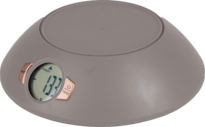 Produktbild BerlingerHaus Design Küchenwaage inkl. Schüssel, max. 5kg.taupe
