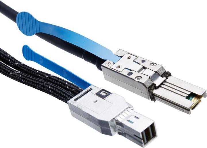 Actual product image HPE HP 2m ext Mini-SAS (SFF-8088) HD Mini-SAS (SFF-8643)