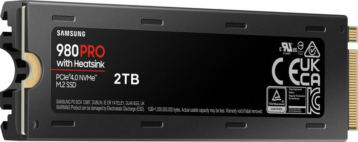 Produktbild Samsung 980 Pro mit Heatsink (2000 GB, M.2 2280)