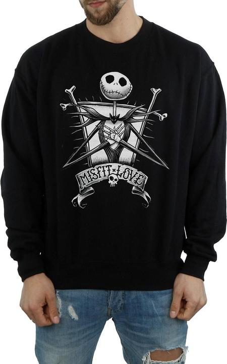 Immagine prodotto Disney Nightmare Before Christmas Misfit Love Felpa Uomo (S)