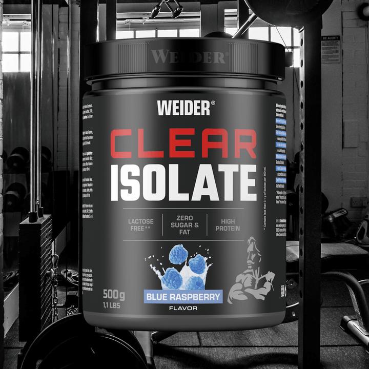 Actual product image Weider Clear Isolate (Blue Raspberry, 1 pcs., 500 g)