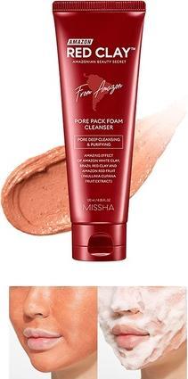 Actual product image Missha Amazon Red Clay™ (Foam, 120 ml)