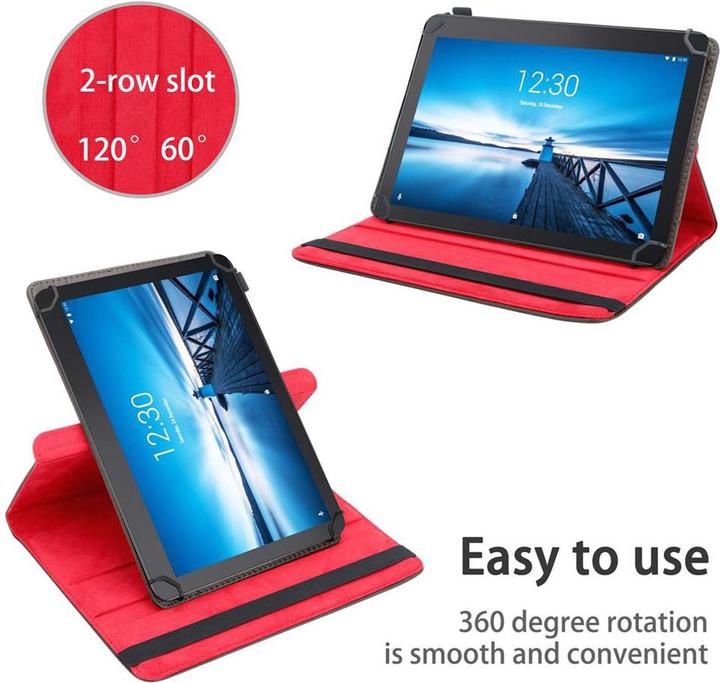 Actual product image Cadorabo Tablet Case Tablet Universal 360 (Tab E10)