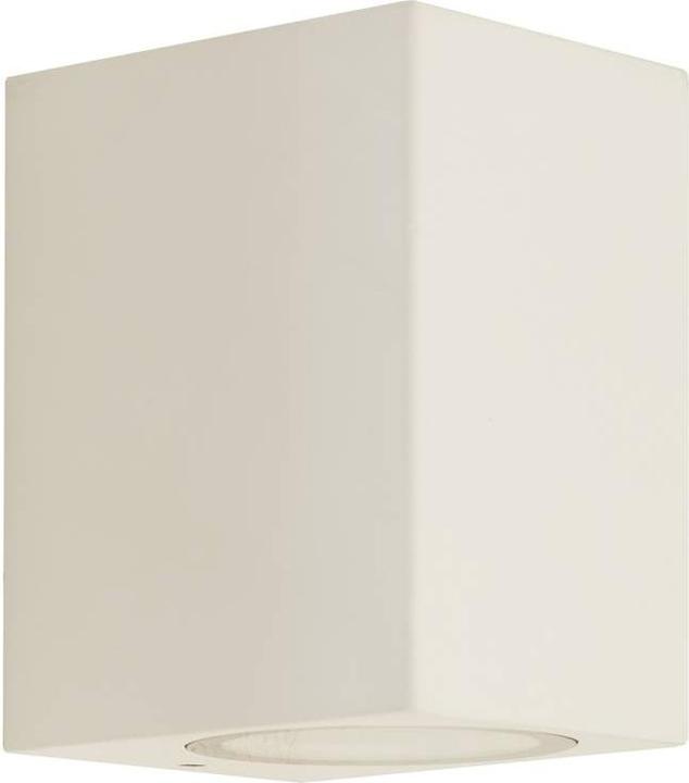 Image du produit Prios Applique murale d'extérieur Tetje blanche carrée 10 cm (GU10, IP65)
