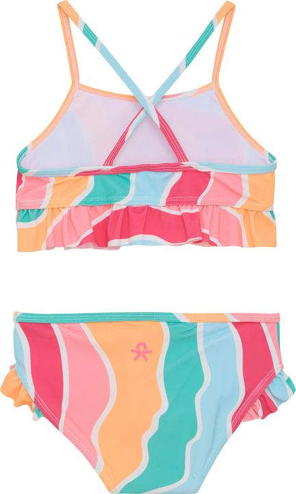 Color Kids Kid's Bikini with Frills AOP