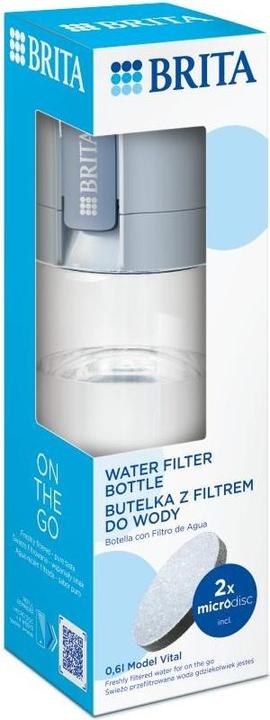 Actual product image Brita Vital blue 2-disc filter bottle (0.60 l)