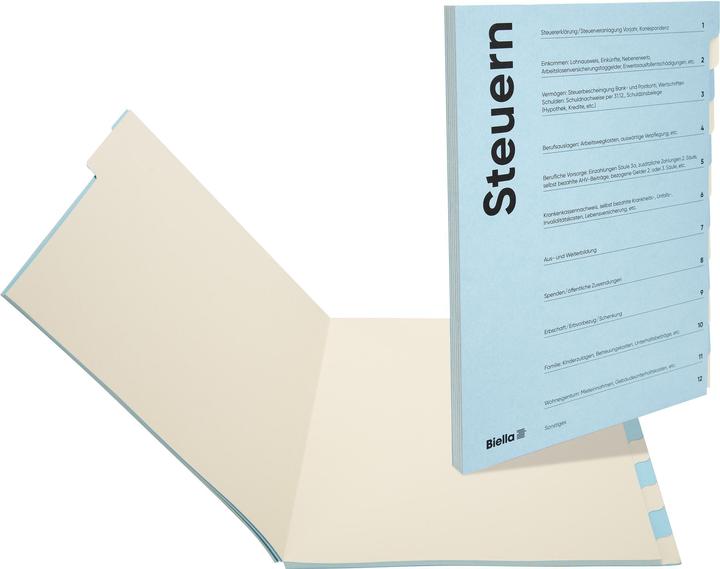 Image du produit Biella Dossier Taxes (A4, 1 x)