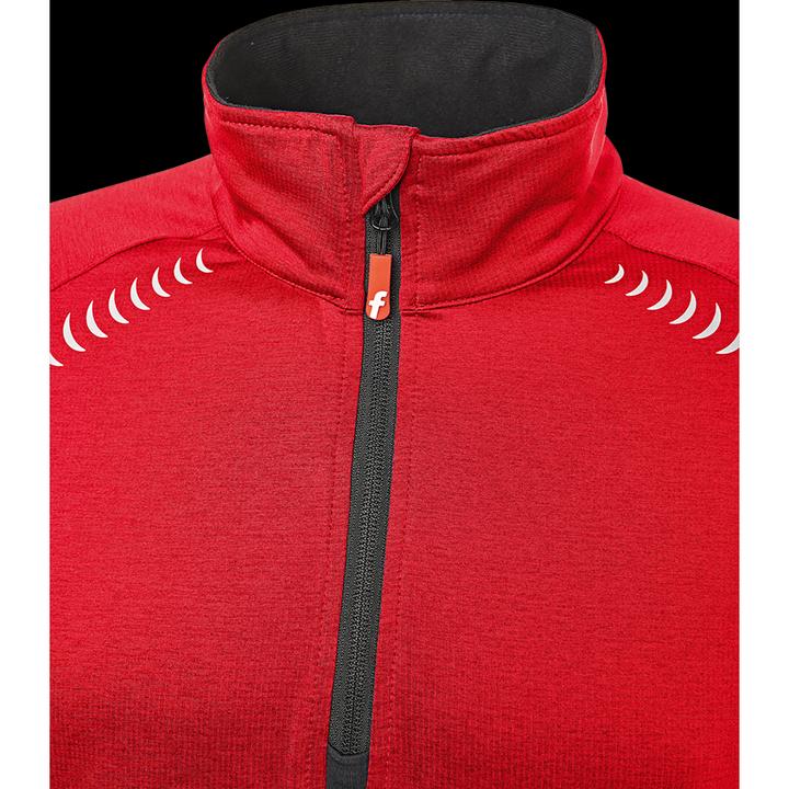 Image du produit Magni Pull en polaire Tech rouge/noir chiné Gr. 2XL Fortis Elements (XXL)