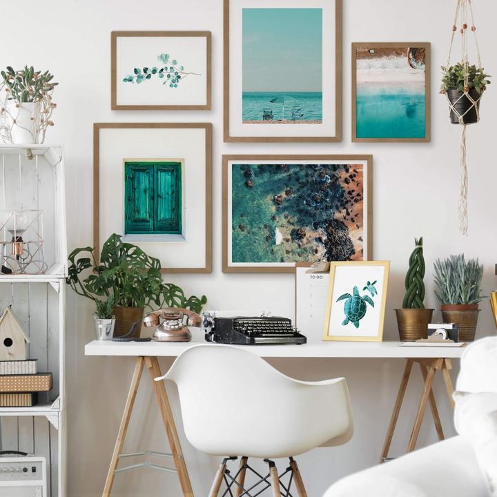 Produktbild Trenddeko Der Blick von oben: Rocky Beach (40 x 30 cm)