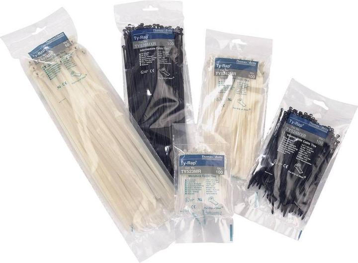 Image du produit ABB Attaches de câble (Serre-câbles en plastique, 208 mm, 100 pcs)
