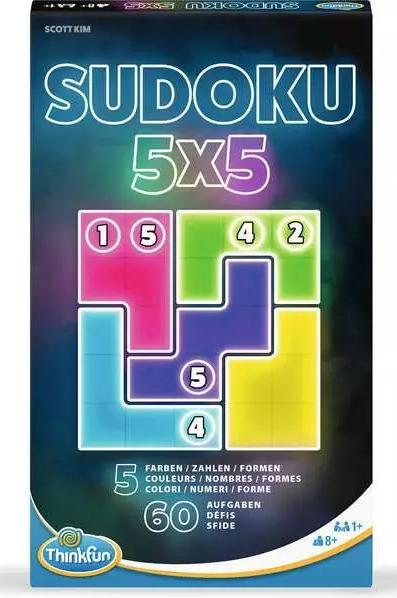Actual product image Ravensburger ThinkFun - 76634 - Sudoku 5x5 - The magnetic travelling puzzle game. Perfect for travelling and as a (German, Italian, French)