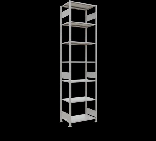 Immagine prodotto Schulte Lagertechnik Sistema di scaffalature di base senza viti MULTIplus150 con ripiani di lunghezza