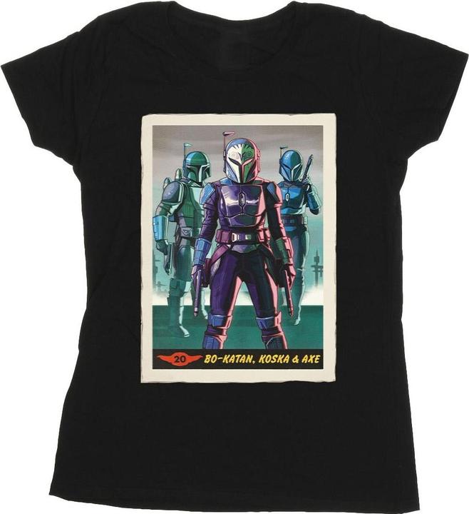 Star Wars The Mandalorian BoKatan Koska and Axe TShirt (XXL)