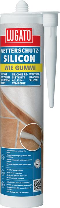 Immagine prodotto Lugato Come la gomma Protezione dalle intemperie Silicone (Antracite, 310 ml)