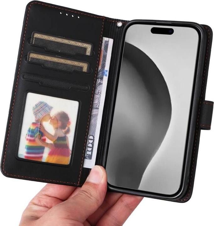 Immagine prodotto Cover-Discount iPhone 16 Pro Max - Custodia a portafoglio divisibile 2 in 1 per telefoni cellulari (Apple iPhone 16 Pro Max)