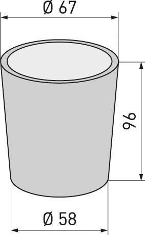 Immagine prodotto Diaqua Cancella (Ø 6 cm, Ø 9,5 cm, Ø 7 cm)