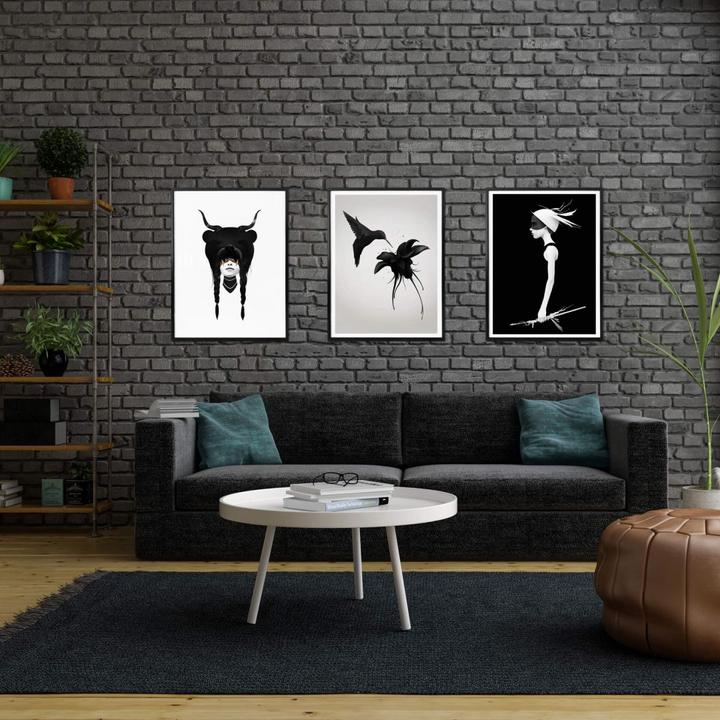 Image du produit Trenddeko Guerrier des ours (100 x 120 cm)