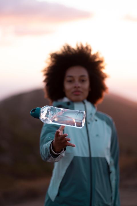 Actual product image Quechua Bottle MH100 Ecozen 0,8L 345404 (0.80 l)