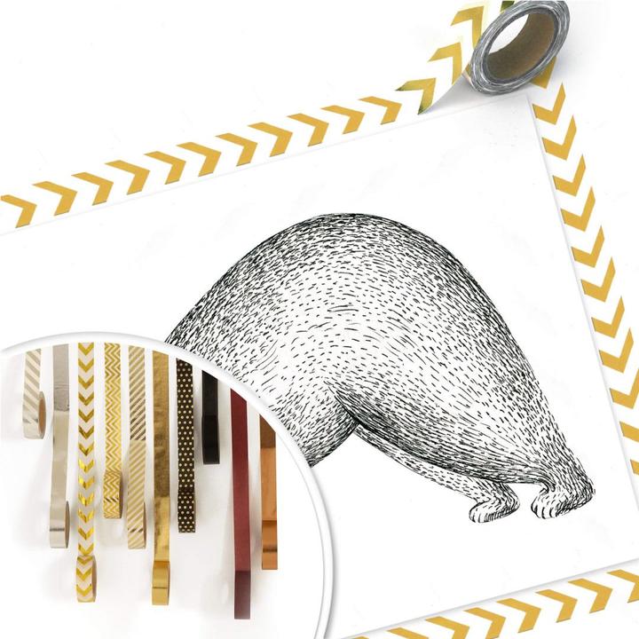 Immagine prodotto Trenddeko Orso Yoga 01 (60 x 50 cm)