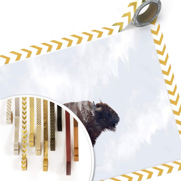 Produktbild Trenddeko Der Bison (60 x 50 cm)