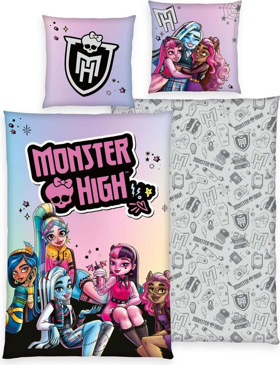 Monster High Literie 80/80+135/200 cm