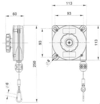 Produktbild Elmag Federzug-Balancer EPS 630