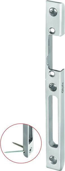Actual product image Glutz Cap strike plates E-1130 (Striking plate)