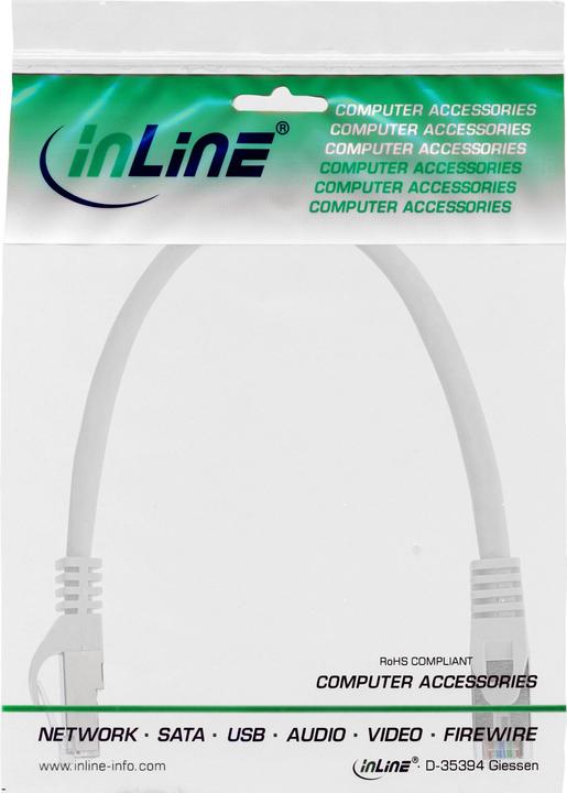 Produktbild InLine Patchkabel (S/UTP, CAT5e, 0.25 m)