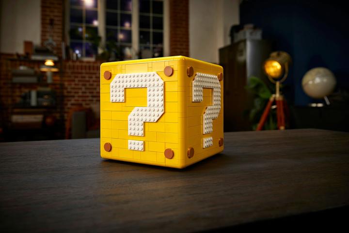 Produktbild LEGO Fragezeichen-Block aus Super Mario 64 (71395, LEGO Seltene Sets, LEGO Super Mario)