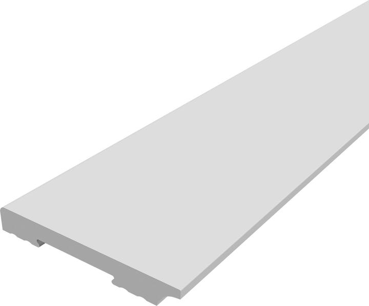 Actual product image Neu.Haus Skirting boards Coevorden set of 24 195x9 cm white