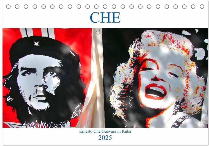 Produktbild CHE - Ernesto Che Guevara in Kuba (Tischkalender 2025 DIN A5 quer), Monatskalender (A5, Deutsch)