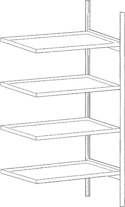 Actual product image Bauer Small binder shelf Series 3000