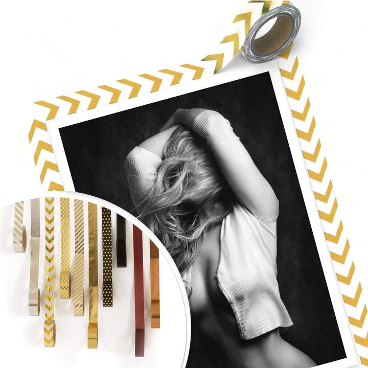Produktbild Trenddeko Blondes Haar (30 x 40 cm)