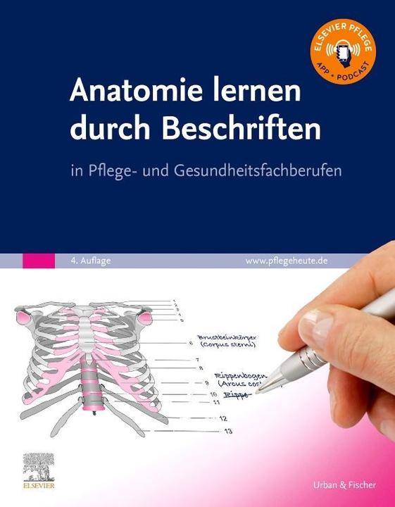 Image du produit Anatomie lernen durch Beschriften (Allemand, Éditions Urban & Fischer, Elsevier GmbH, 2024)