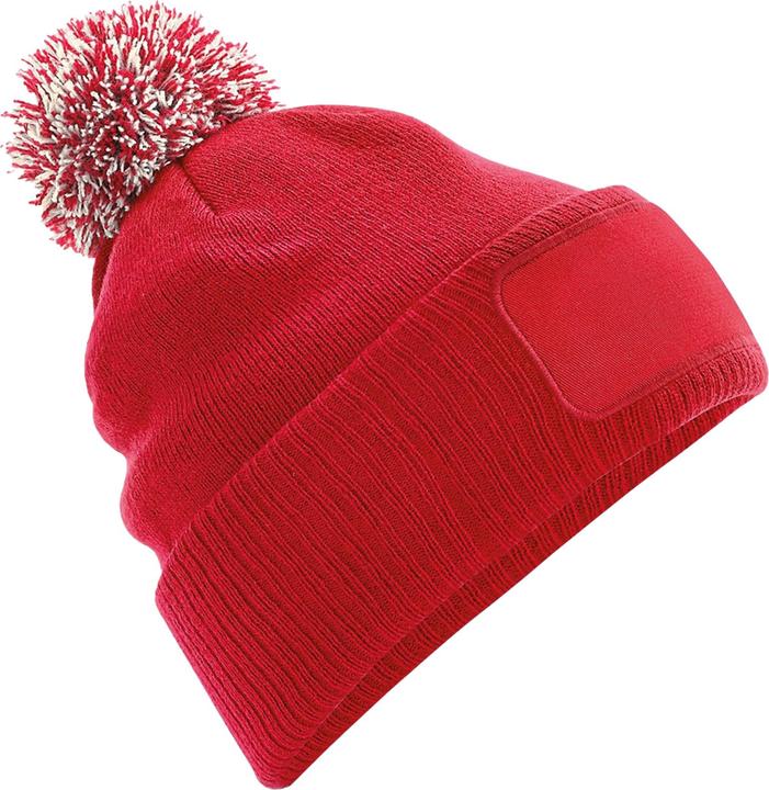 Image du produit Beechfield Bonnet à pompon Snowstar Imprimable (Taille unique)