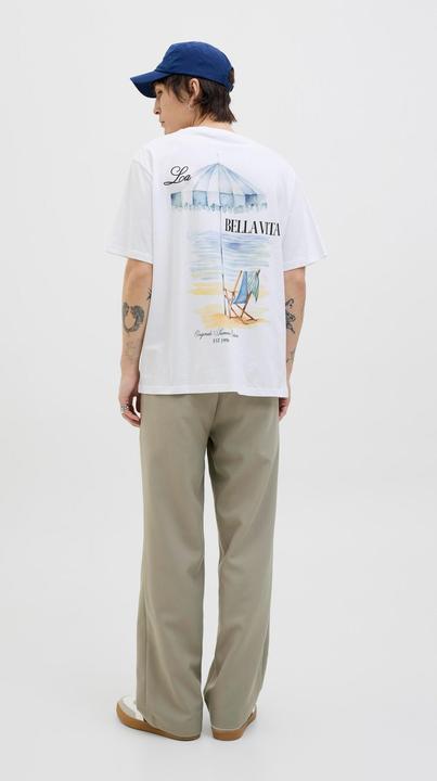 Image du produit Jack & Jones Gedruckt Rundhalsausschnitt T-shirt T-shirt (XS)