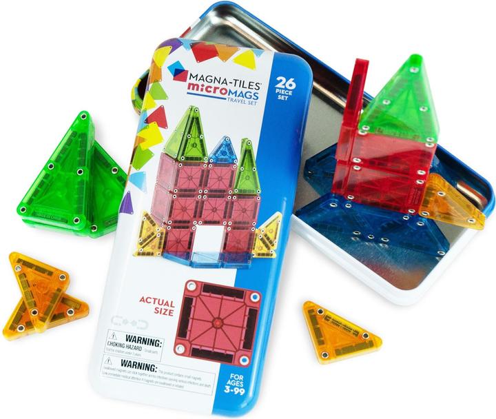 Magna-Tiles Set da viaggio microMags