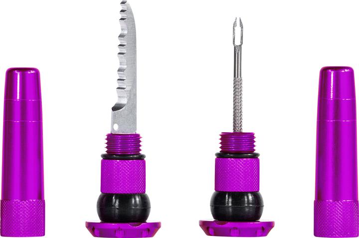 Immagine prodotto Muc-Off Kit di riparazione Stealth Tubeless Punctures Plug Purple