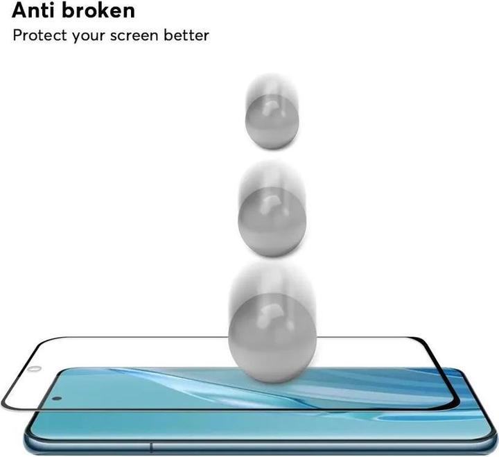 Produktbild Evelatus P60 PRO 2.5D Full Cover Japan Glue Glass Anti-Static (1 Stück, Huawei P60 Pro)