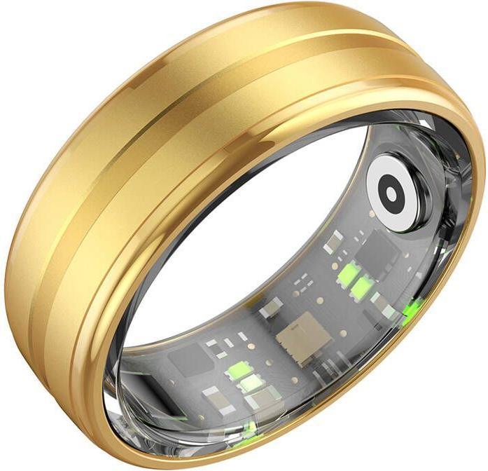 Actual product image Colmi Smartring R06 18.9MM 9 (Złoty) (9, Złoty)