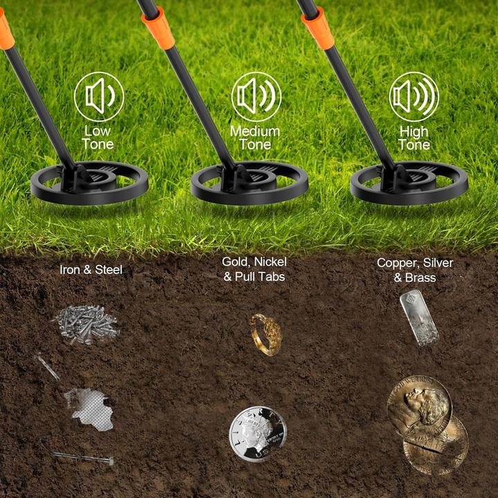 Image du produit Metal Detector Orange (MD1012)